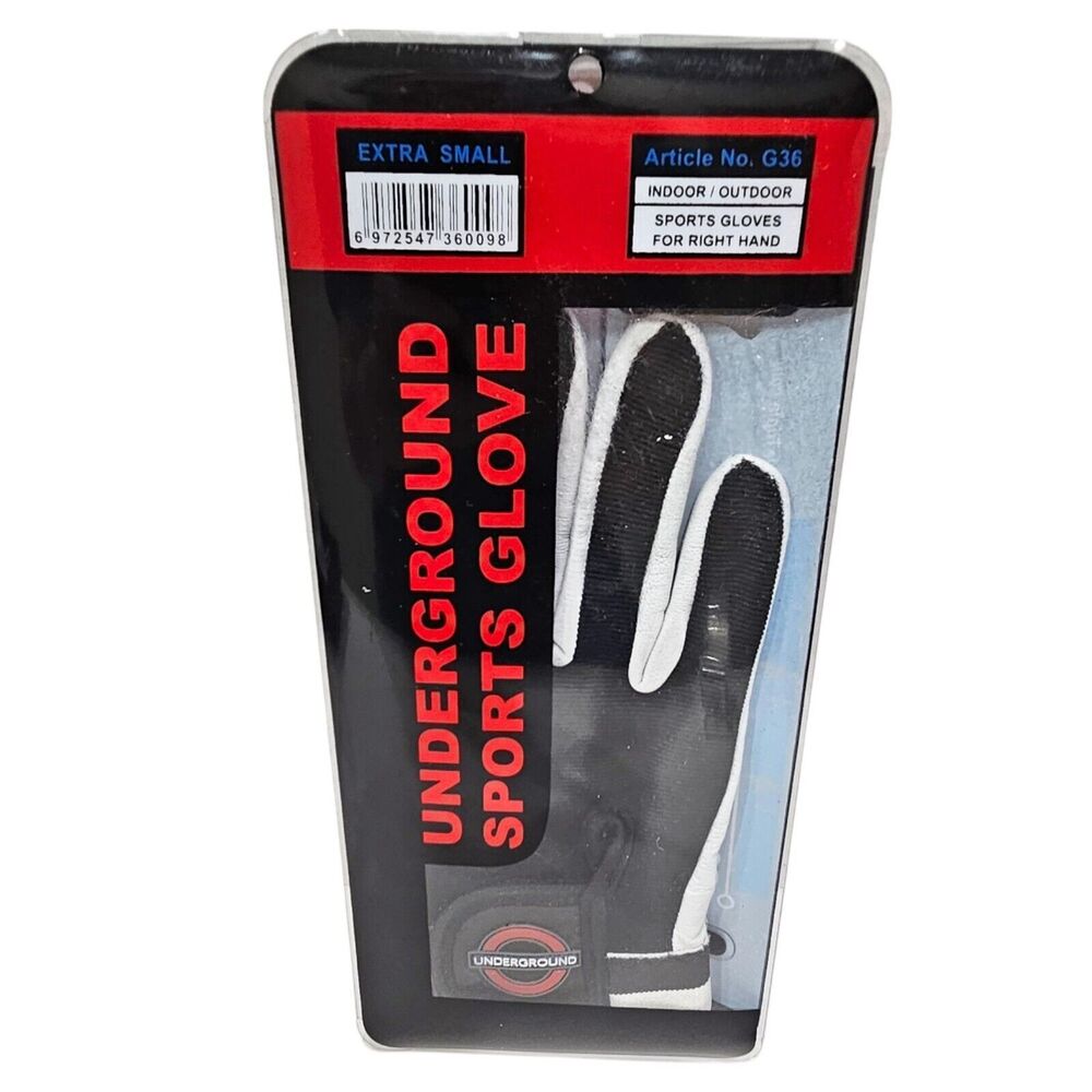 Underground Sports - RH Golf Glove Right Hand - Unisex Adult - Mens XSmall